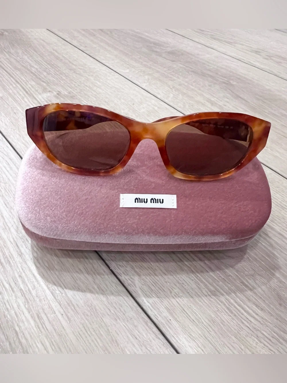 NWOT Best Selling Miu Miu A03S Tortoise Frame Sunglasses - Picture 6 of 10